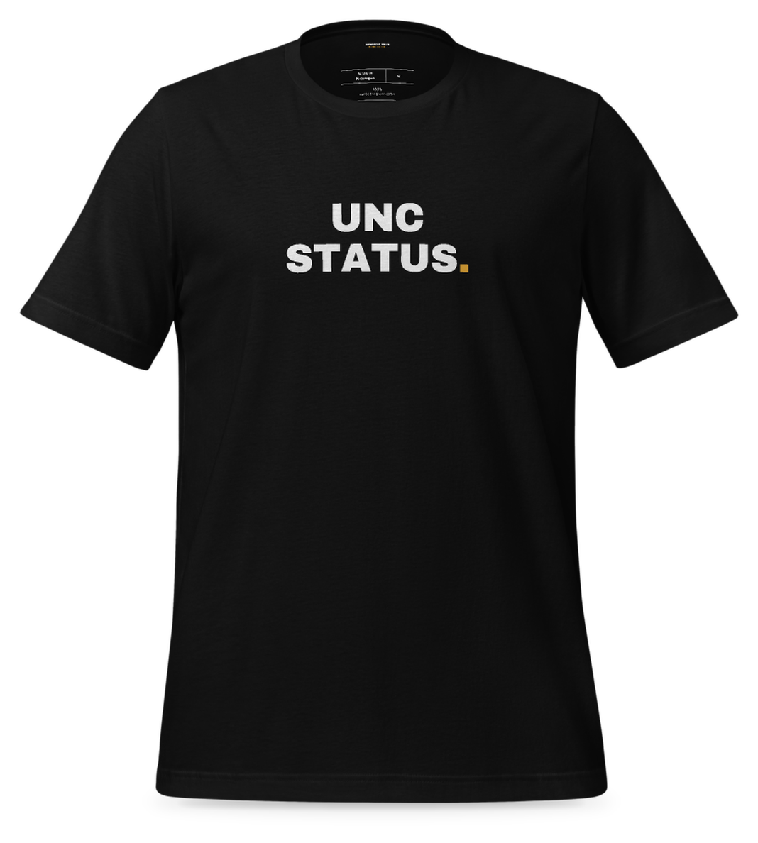 Unc status Tee (Black)